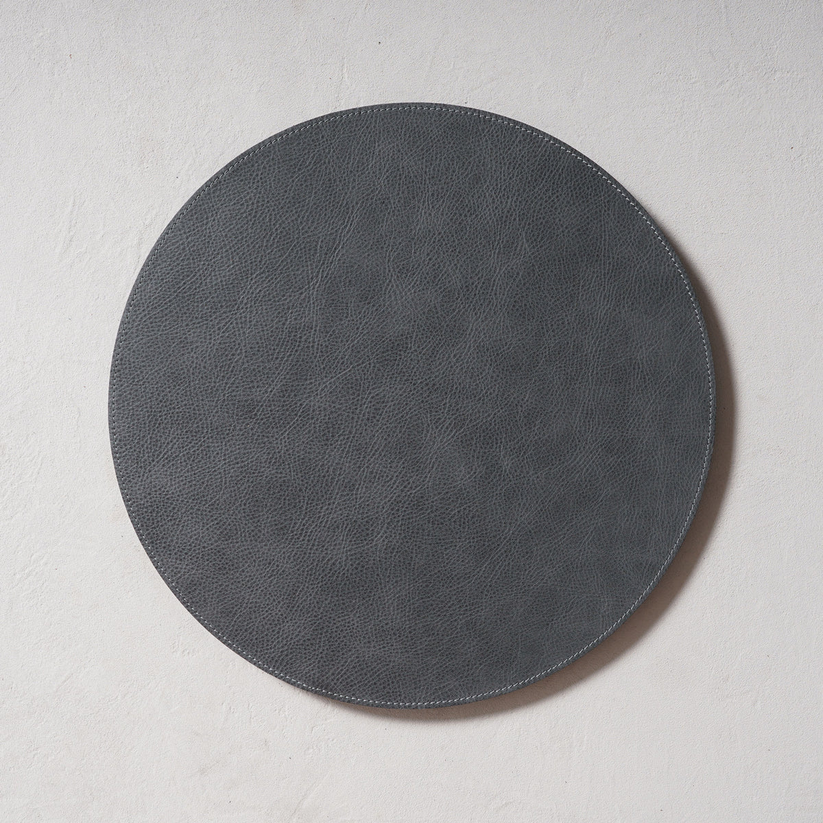 Set de table en cuir 'Rond'
