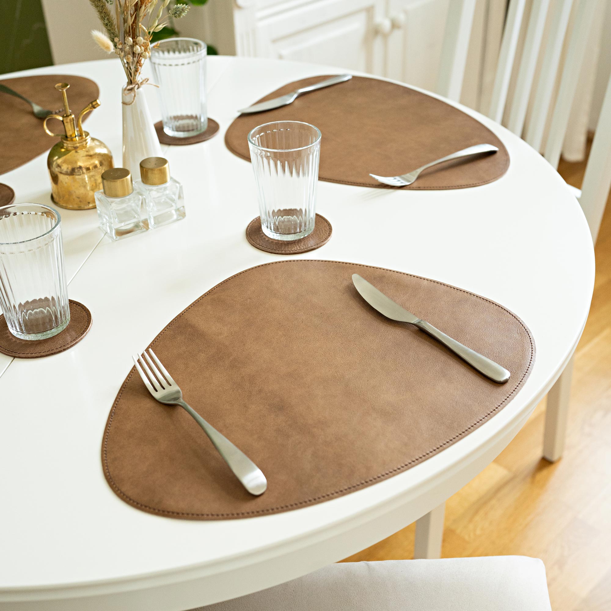 Echtleder Tischset "Organic"