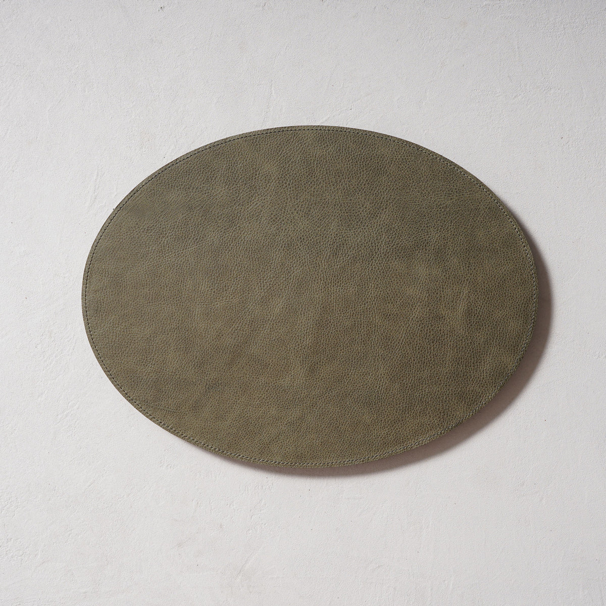 Echtleder Tischset "Oval"
