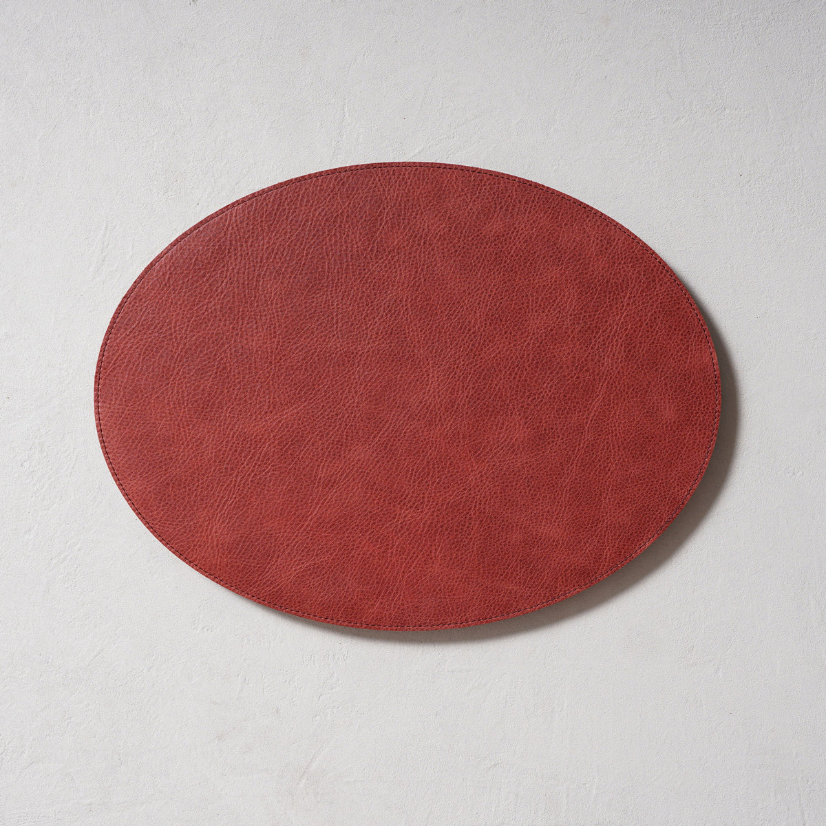 Echtleder Tischset "Oval"