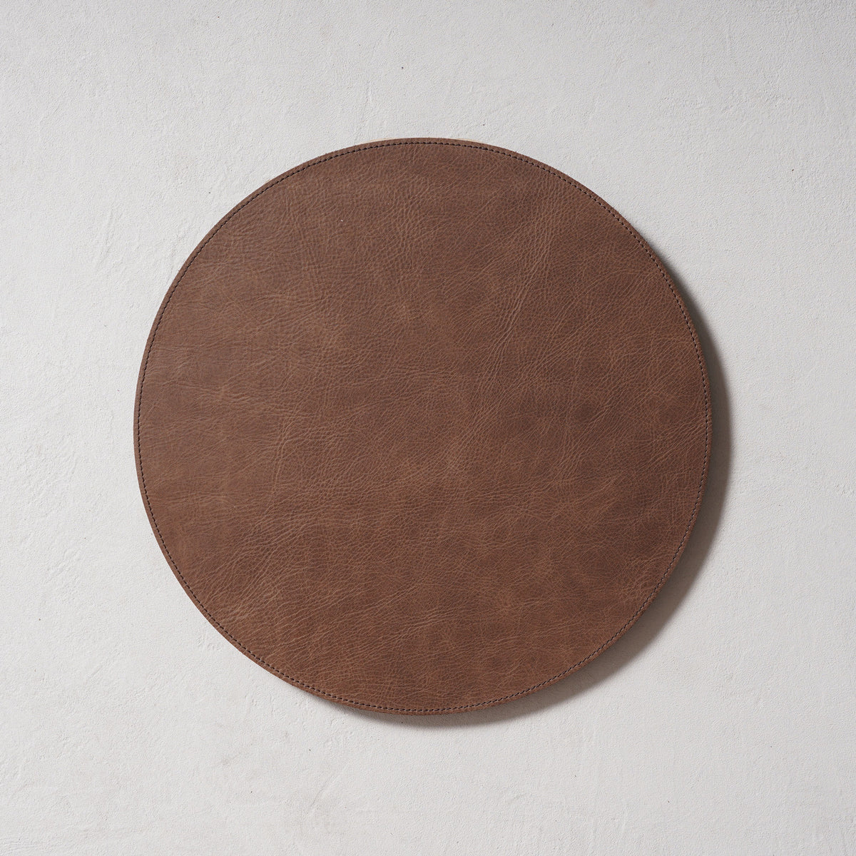 Set de table en cuir 'Rond'