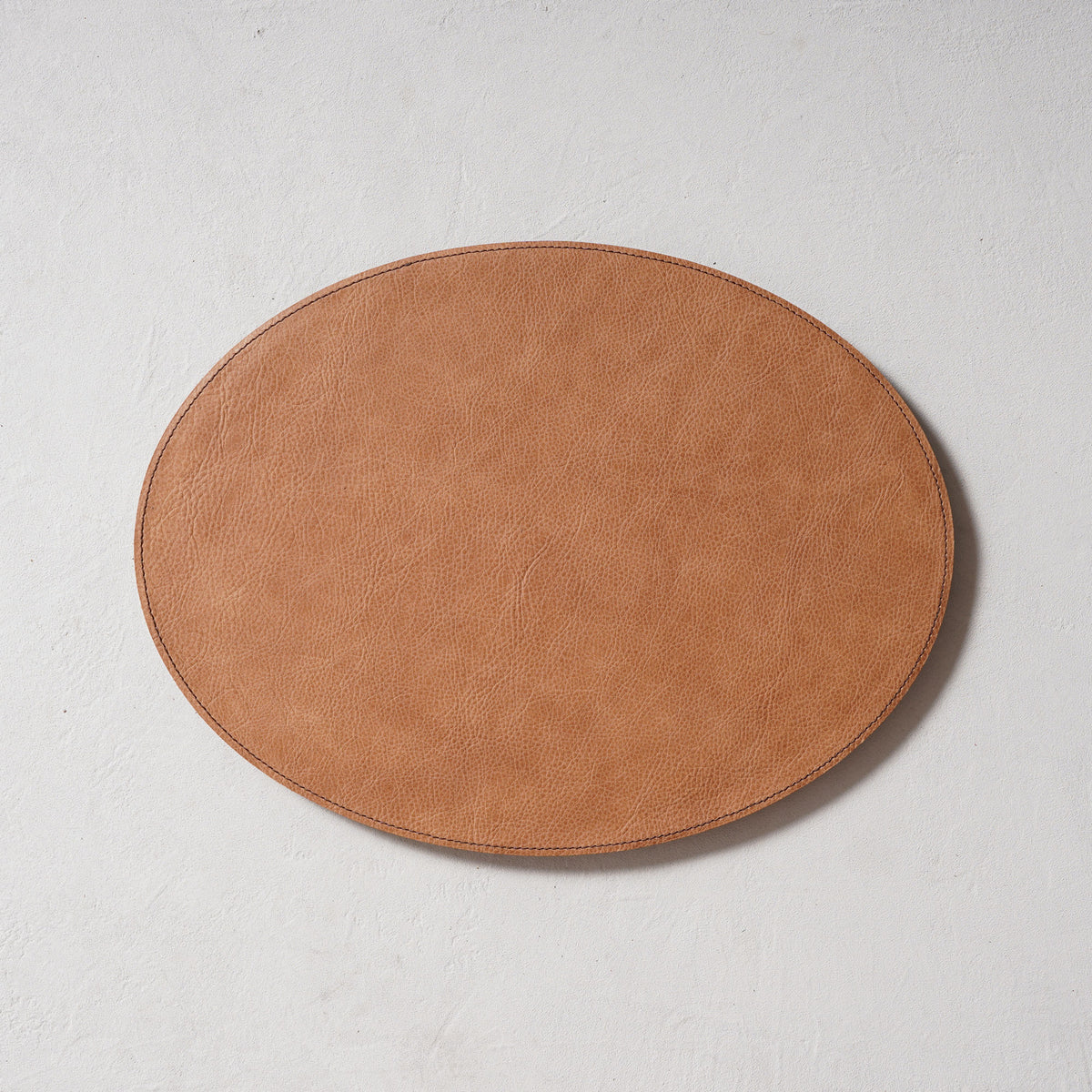 Echtleder Tischset "Oval"