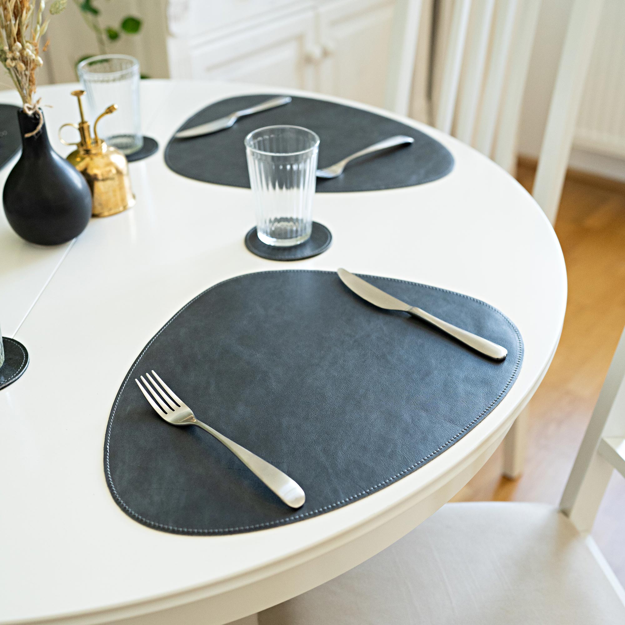 Echtleder Tischset "Organic"