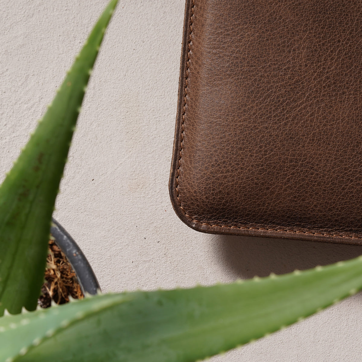 Laptophülle Leder Basic