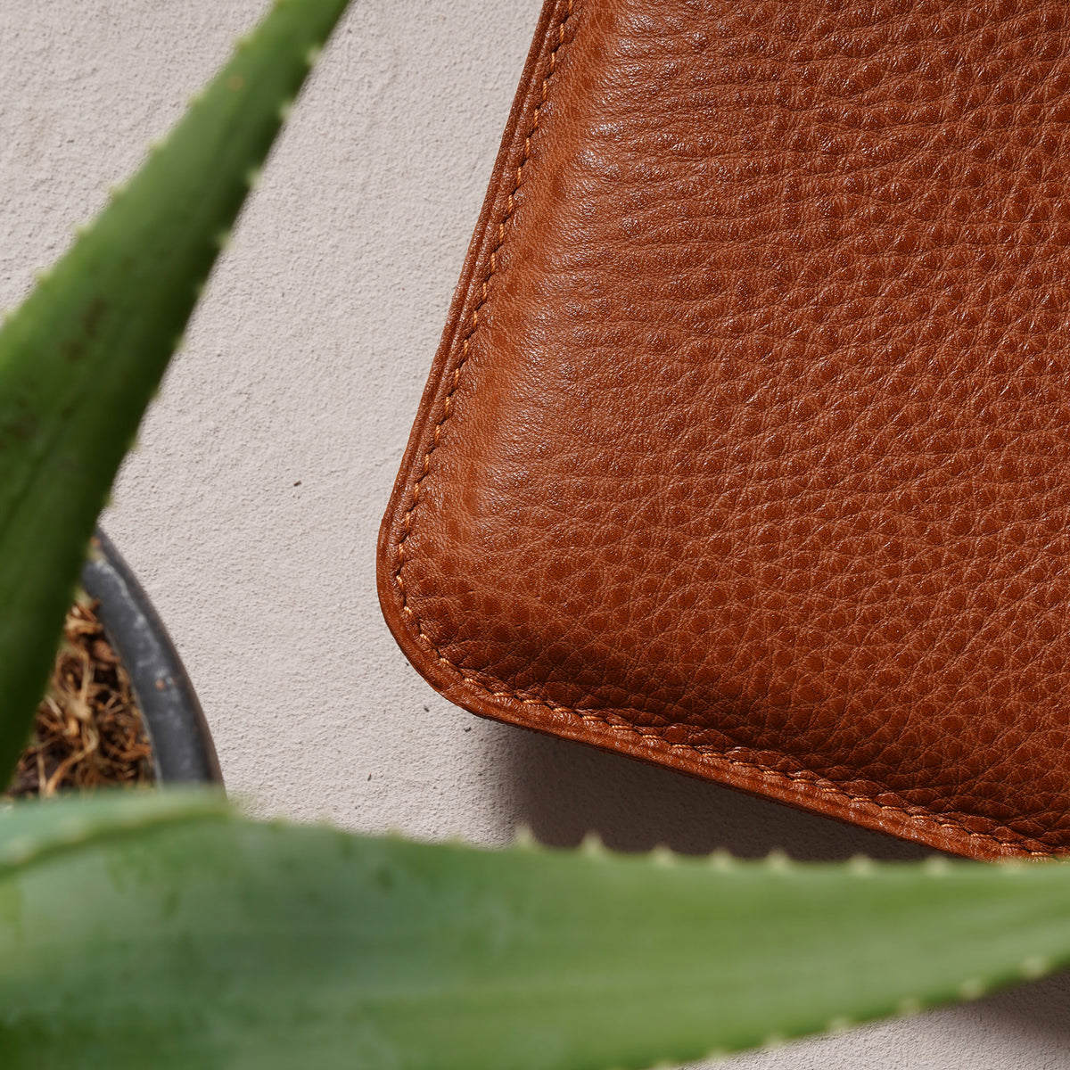 Laptophülle Leder Basic