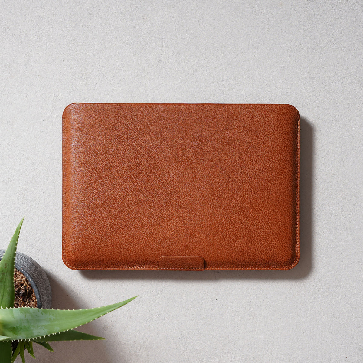 Laptophülle Leder Basic