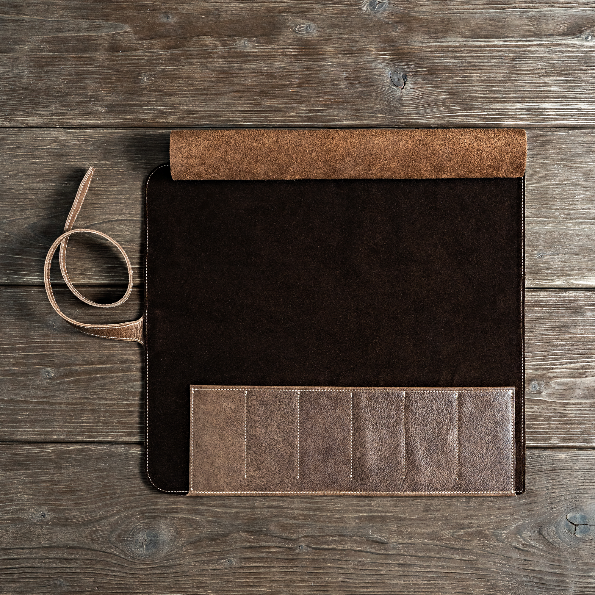 Klassische Messerrolle - 6 Plätze