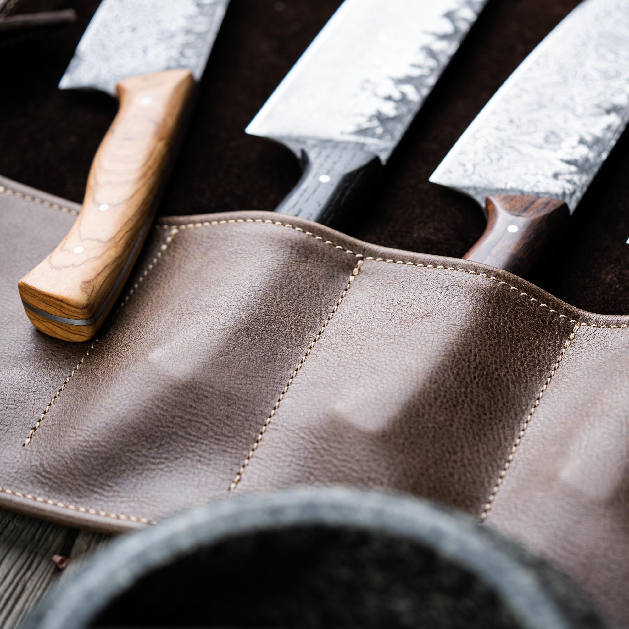 Klassische Messerrolle - 4 Plätze