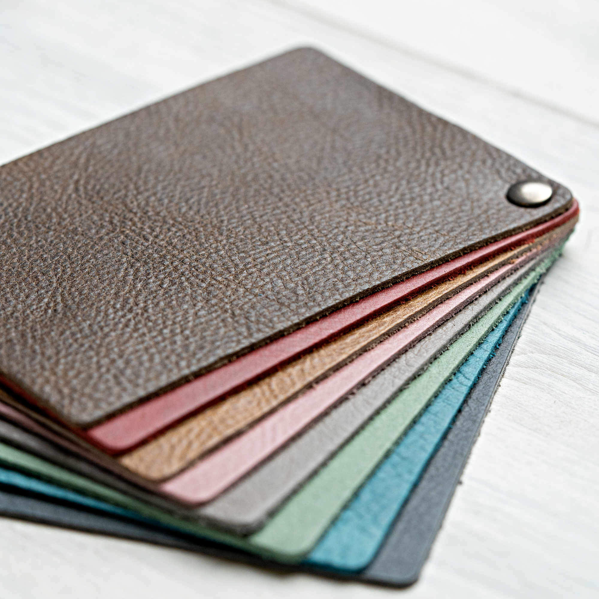 Farbmuster Naturleder