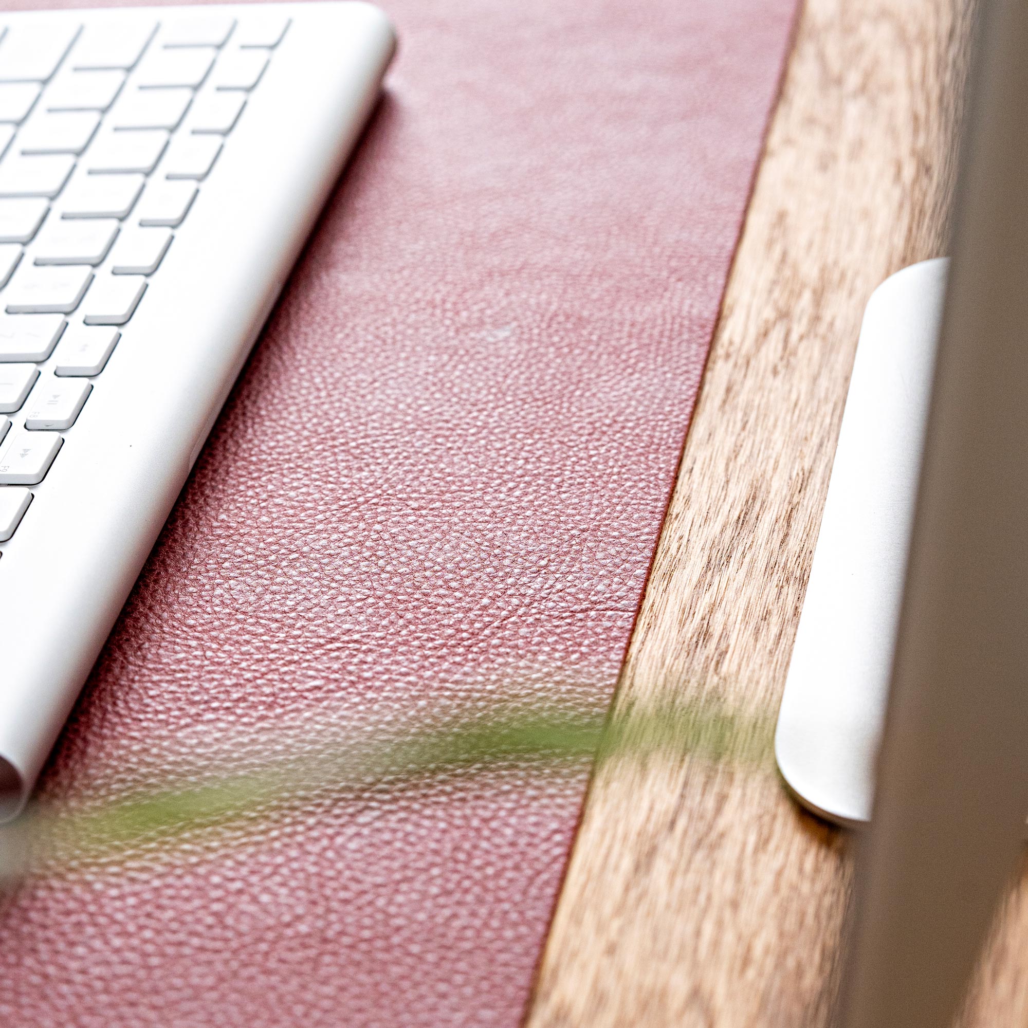 Schreibtischunterlage Leder Natur