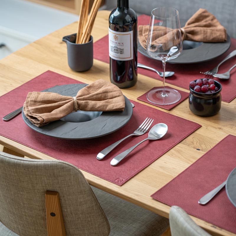 Esszimmerset Groß - Tischset, Untersetzer und Topflappen