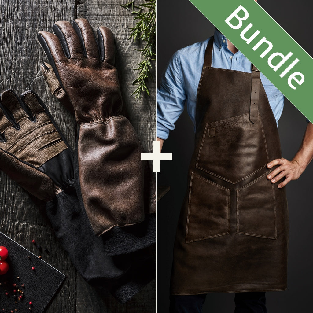 kochschürze und handschuhe Aktion